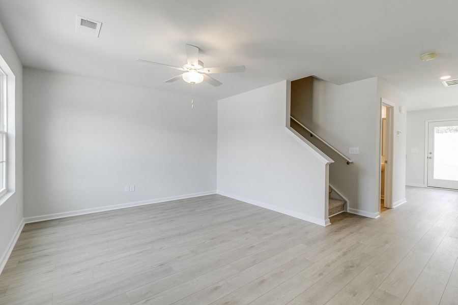 Spacious, unfurnished interior of a new home in Padgett Commons, Hopkins (Image 13). Spacious, unfurnished interior of a new home in Padgett Commons, Hopkins (Image 13).