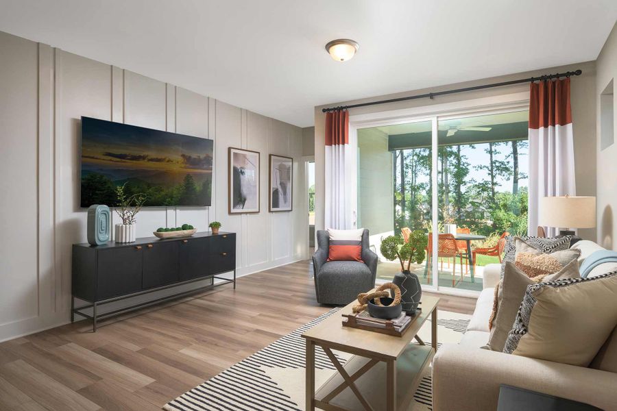 The Inspiration - Family Room The Inspiration - Family Room