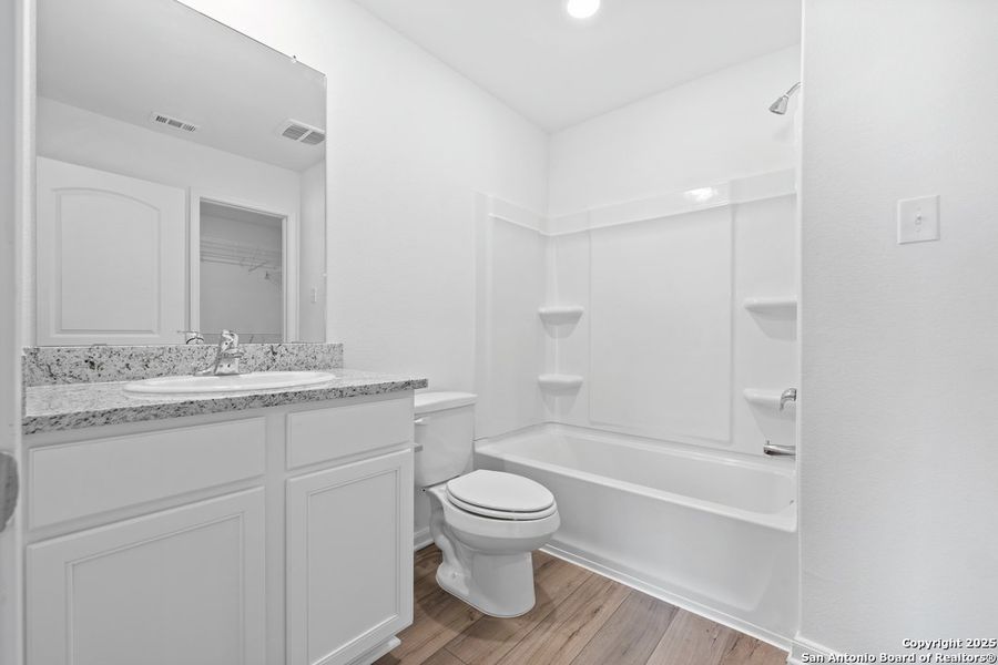 Furnished interior view inside a new home in , San Antonio (Image 7). Furnished interior view inside a new home in , San Antonio (Image 7).