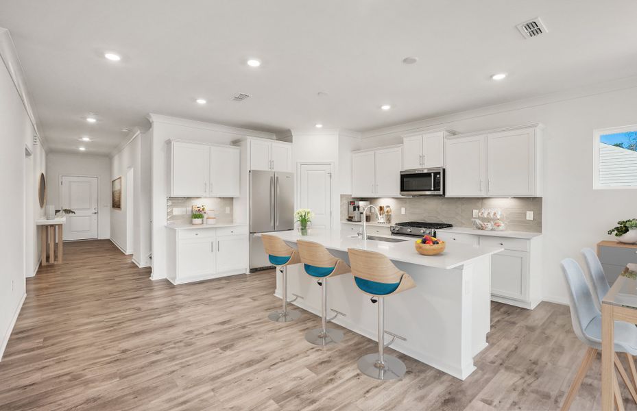 Furnished interior view inside a new home in Carriage Estates, Lexington (Image 6).