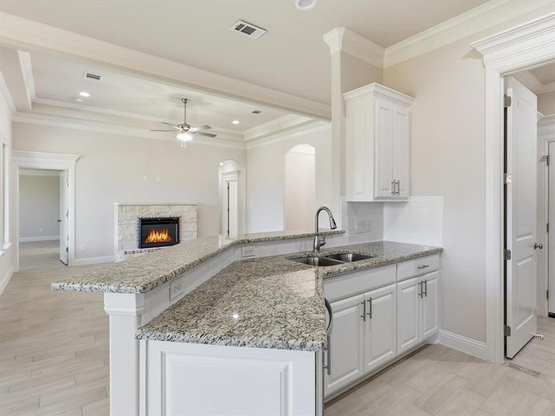 Furnished interior view inside a new home in , Springtown (Image 12). Furnished interior view inside a new home in , Springtown (Image 12).