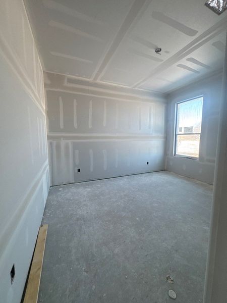 In-progress construction of a new home in Cedar Ridge Estates, Anna, TX (Image 6).