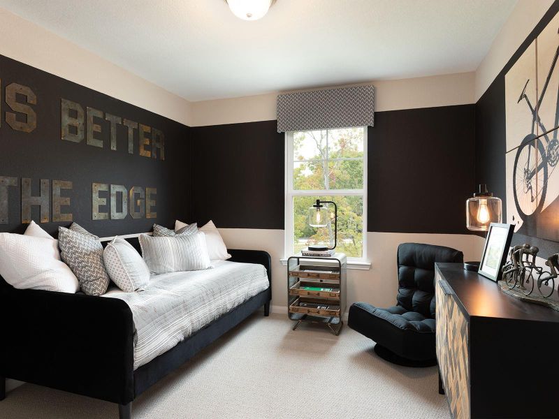 Photo is not of the actual home, but is an inspirational photo of builder’s model home and may depict options, furnishings, and/or decorator features that are not included