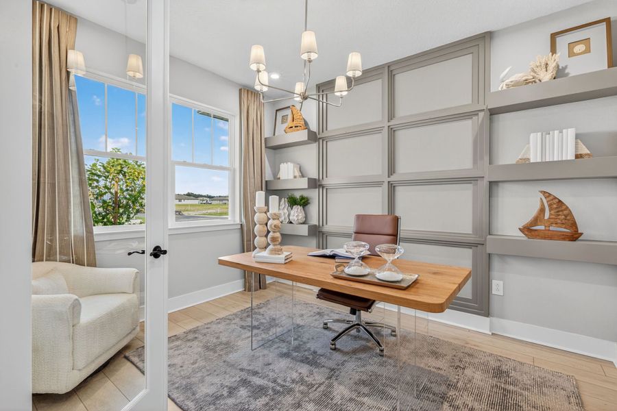 Representative furnished interior of a home built from the Red Rock by Mattamy Homes in Crosswind Ranch, Parrish (Image 13).