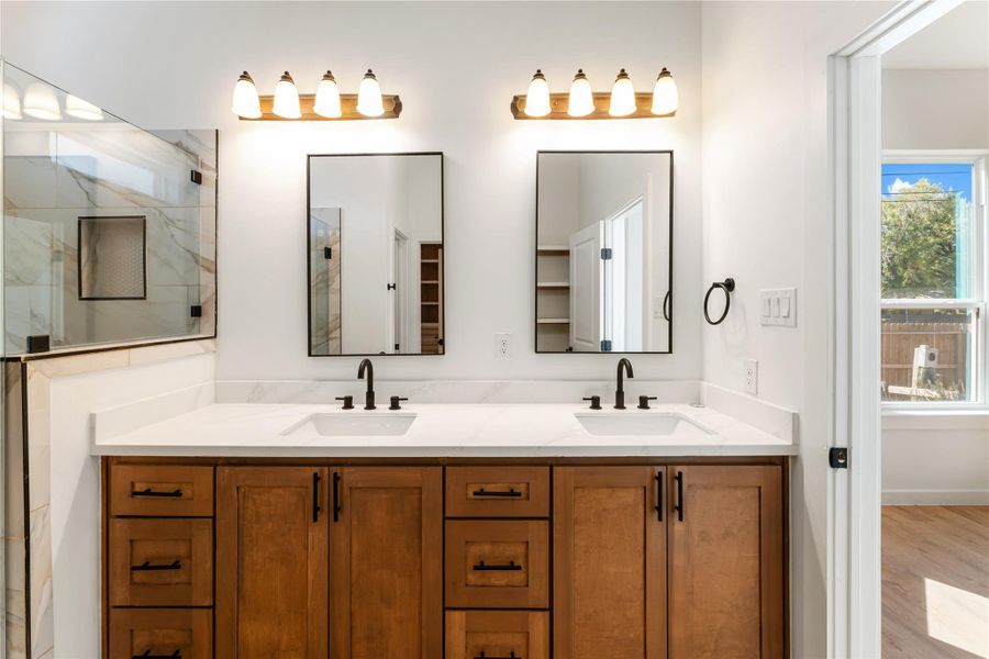 Furnished interior view inside a new home in , Houston (Image 7).