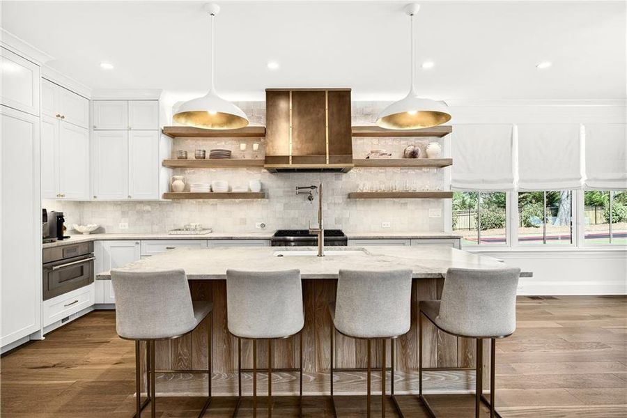 Furnished interior view inside a new home in , Atlanta (Image 18).