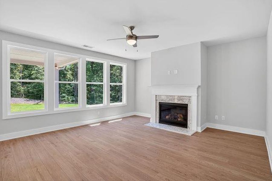 Spacious, unfurnished interior of a new home in The Manor at Gainesville Township, Gainesville (Image 29).