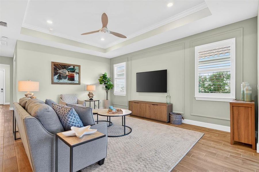 Furnished interior view inside a new home in , Englewood (Image 18).