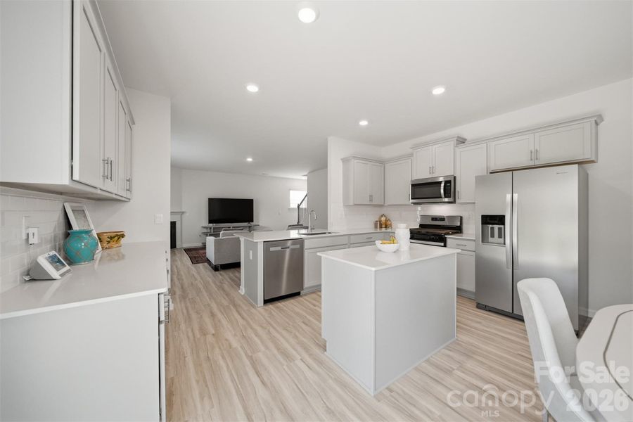 Furnished interior view inside a new home in Cline Village, Conover (Image 20).