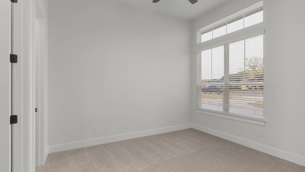 Representative unfurnished interior of a home built from the Merritt by Chesmar Homes in Feathergrass, Florence (Image 29).