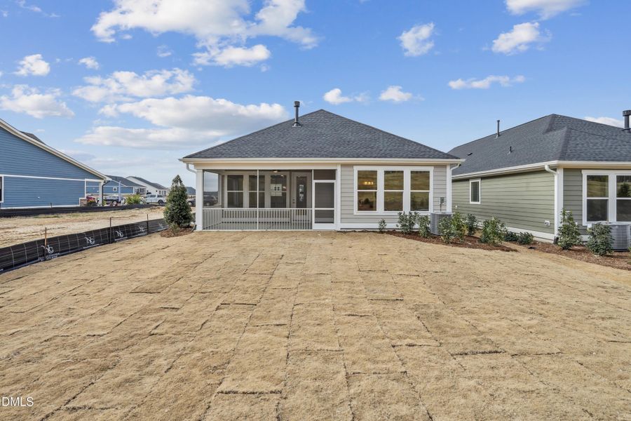 Actual Home - Back Yard Actual Home - Back Yard