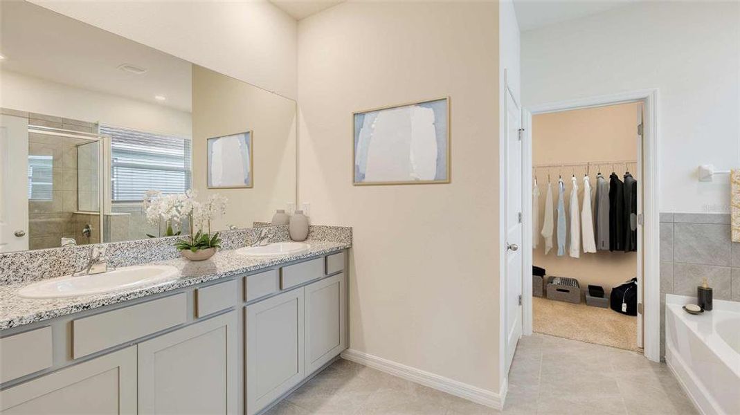 Furnished interior view inside a new home in Legacy Preserve, Parrish (Image 7).