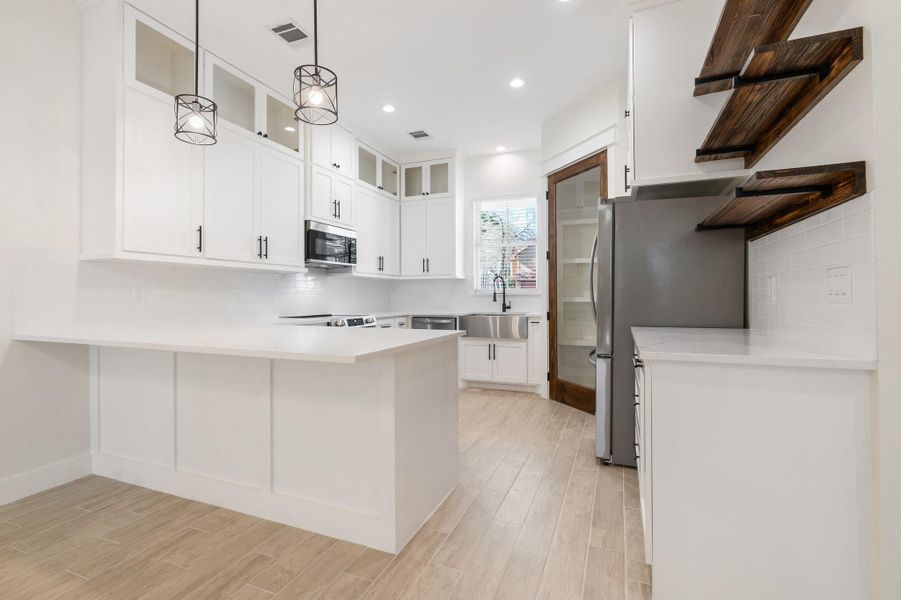 Furnished interior view inside a new home in , Montgomery (Image 5). Furnished interior view inside a new home in , Montgomery (Image 5).