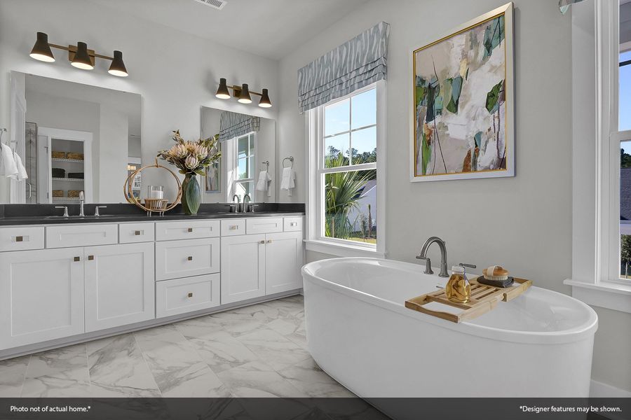 Furnished interior view inside a new home in Fieldstone, Lexington (Image 17).