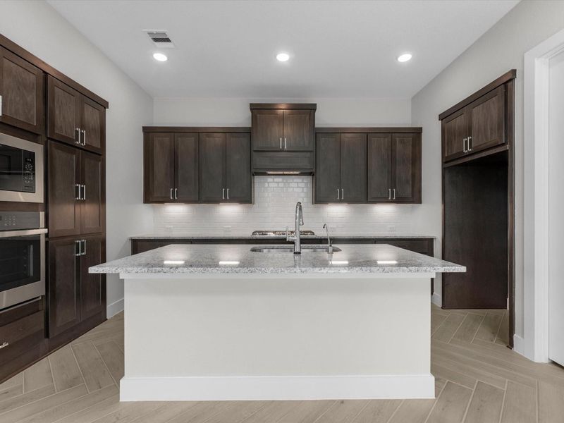 Furnished interior view inside a new home in Oakhill Reserve, Tomball (Image 7).