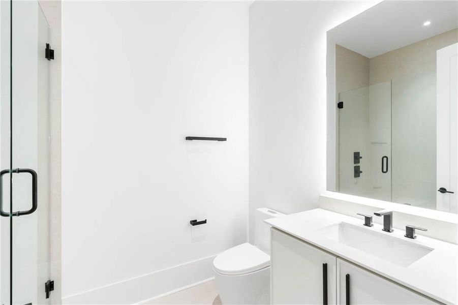 Furnished interior view inside a new home in , Atlanta (Image 7). Furnished interior view inside a new home in , Atlanta (Image 7).