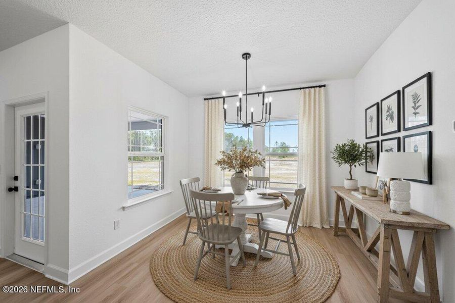 Furnished interior view inside a new home in , Sanderson (Image 17).