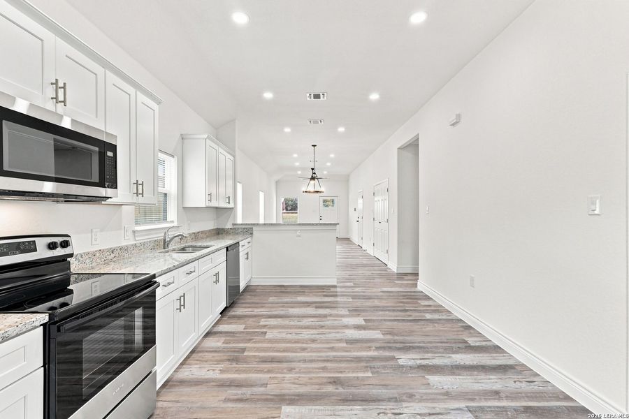 Furnished interior view inside a new home in , San Antonio (Image 6).