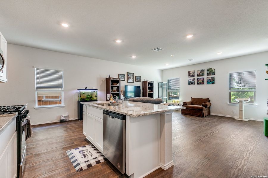 Furnished interior view inside a new home in Redbird Ranch, San Antonio (Image 11).