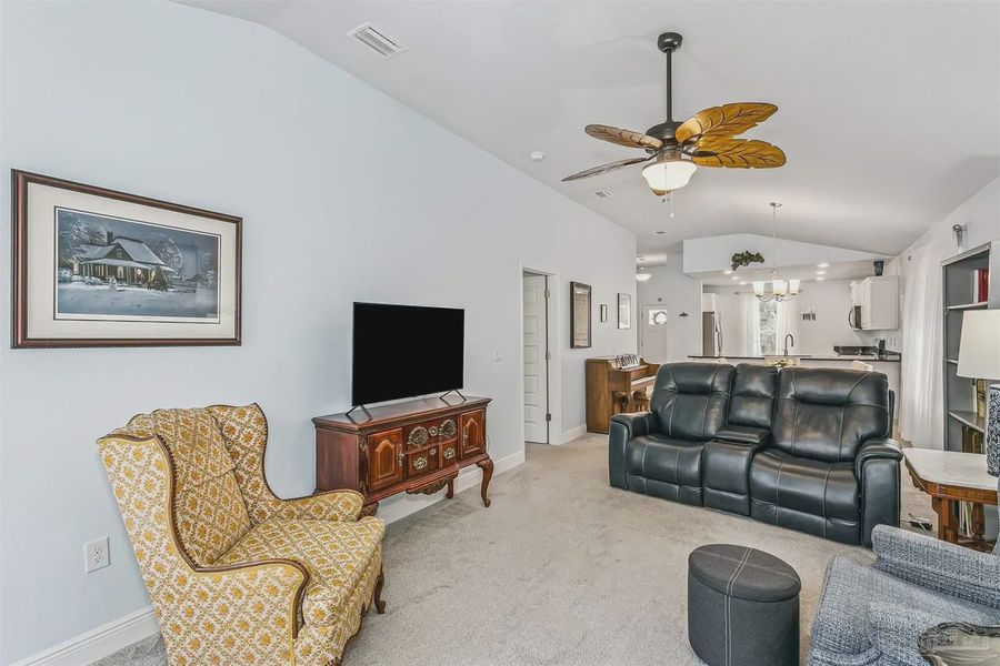 Furnished interior view inside a new home in Westpointe Place, Pensacola (Image 9). Furnished interior view inside a new home in Westpointe Place, Pensacola (Image 9).