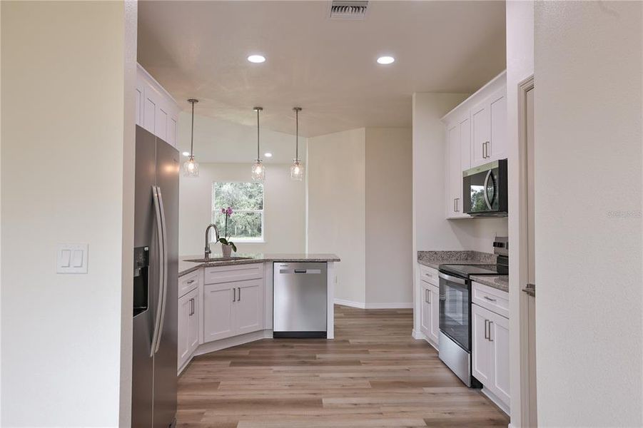 Furnished interior view inside a new home in , Sebring (Image 12).