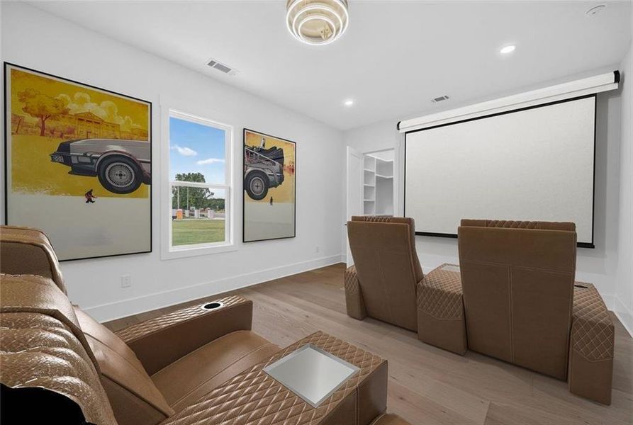 Furnished interior view inside a new home in , Dacula (Image 17).