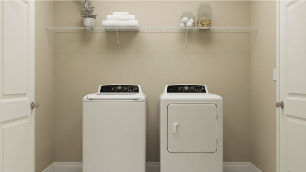 Celeste laundry room