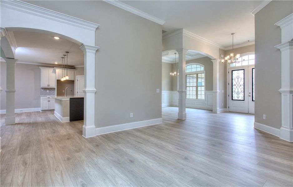 Spacious, unfurnished interior of a new home in , Conyers (Image 20). Spacious, unfurnished interior of a new home in , Conyers (Image 20).