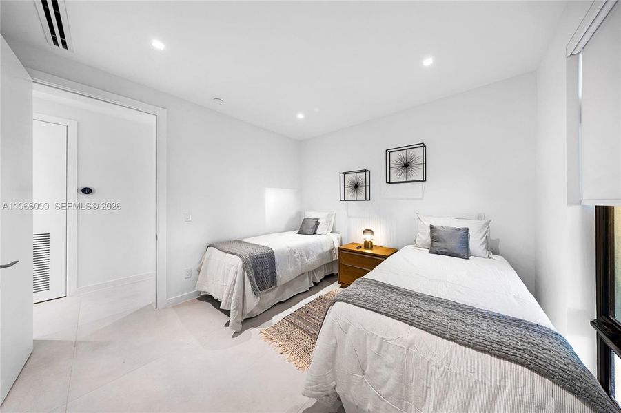 Furnished interior view inside a new home in , Miami (Image 8).