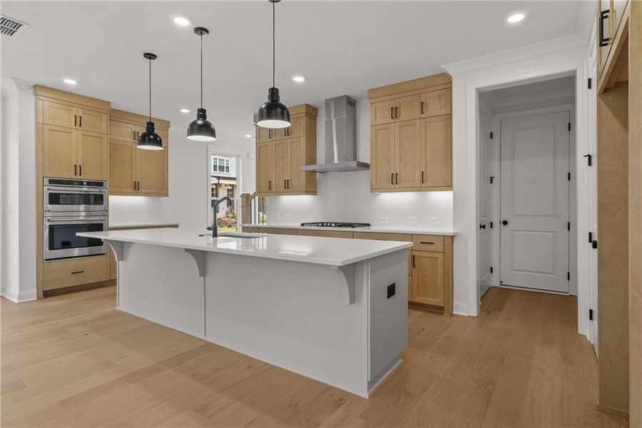Furnished interior view inside a new home in Waterside Townhomes, Peachtree Corners (Image 10).