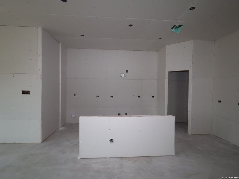 In-progress construction of a new home in Winding Brook, San Antonio, TX (Image 30).