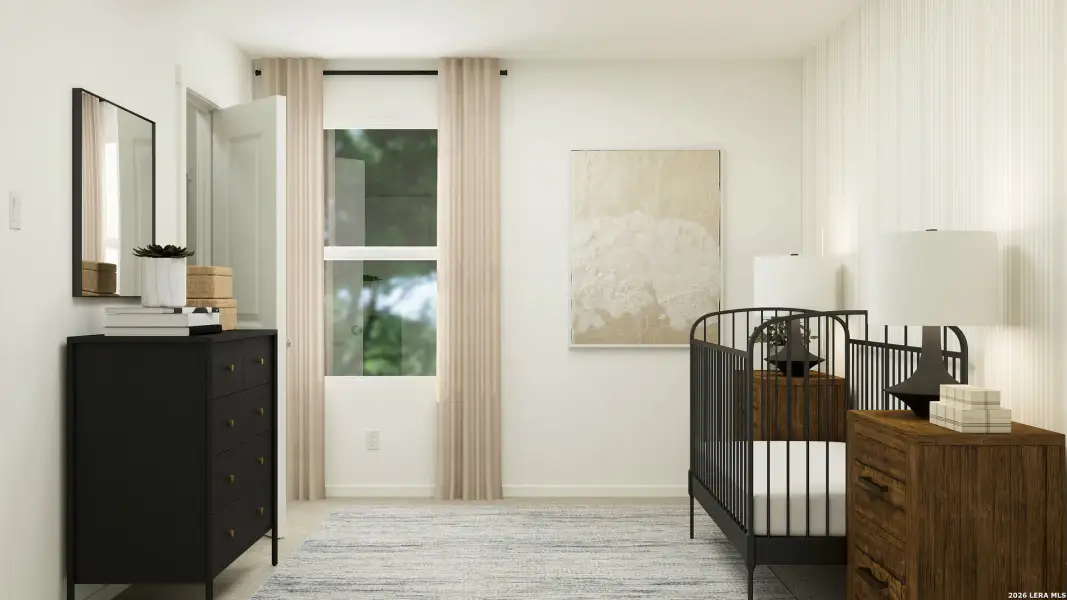 Furnished interior view inside a new home in Windridge, Kerrville (Image 15).