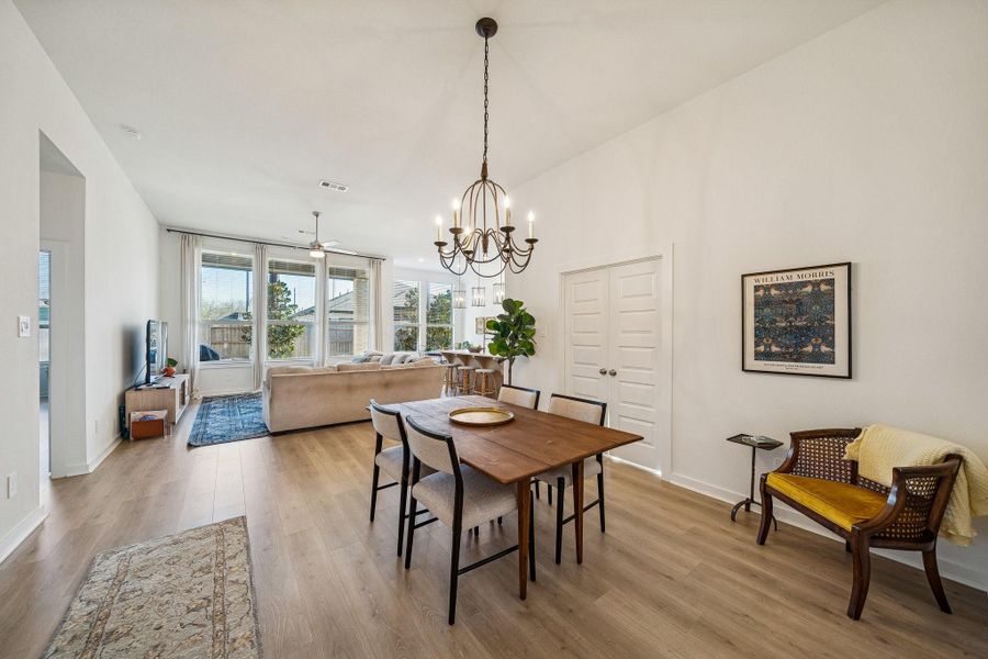 Furnished interior view inside a new home in Fulbrook on Fulshear Creek: 50ft. lots, Fulshear (Image 13).