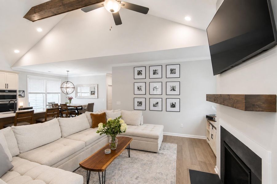 Furnished interior view inside a new home in Twin Lakes, Johns Island (Image 9).