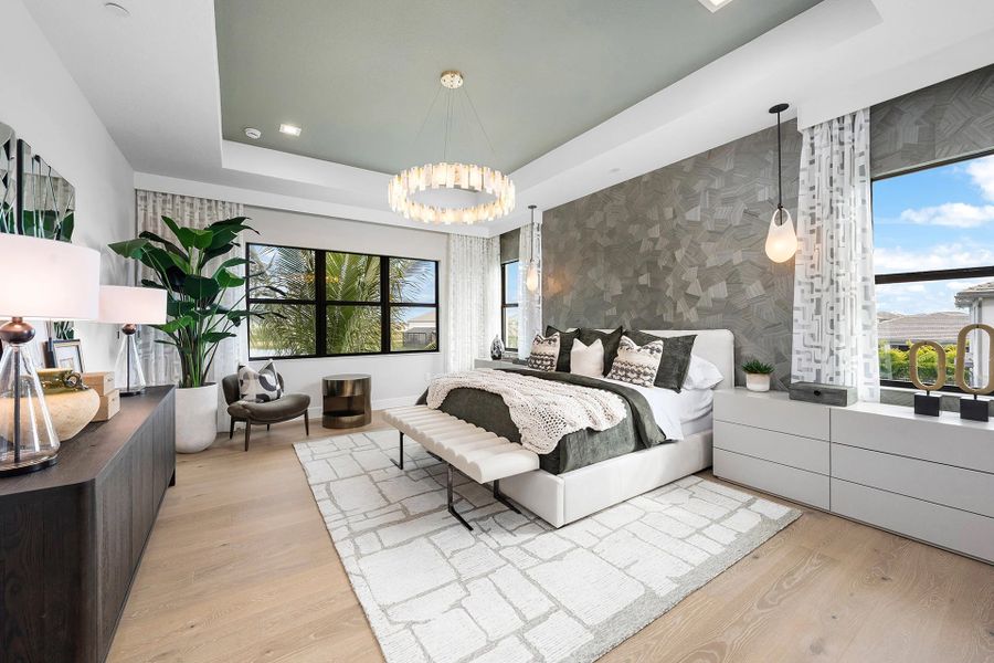 Representative furnished interior of a home built from the Solaris by GL Homes in Apex at Avenir, Palm Beach Gardens (Image 6). Representative furnished interior of a home built from the Solaris by GL Homes in Apex at Avenir, Palm Beach Gardens (Image 6).