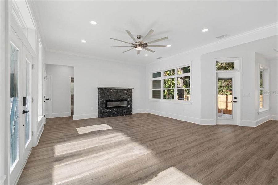 Spacious, unfurnished interior of a new home in , Palm Coast (Image 28). Spacious, unfurnished interior of a new home in , Palm Coast (Image 28).