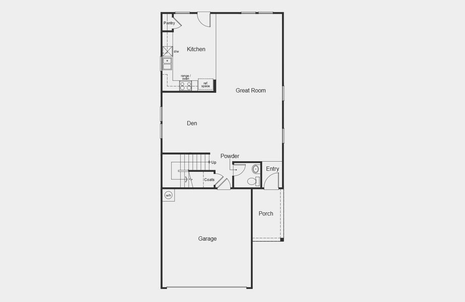 2D floor plan layout for the 2086 by KB Home in Nagel Crossing, San Antonio, TX (Image 6). 2D floor plan layout for the 2086 by KB Home in Nagel Crossing, San Antonio, TX (Image 6).