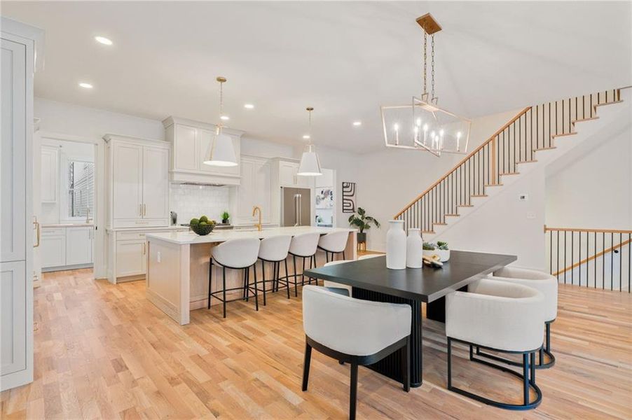 Furnished interior view inside a new home in Pendergrast Farm, Atlanta (Image 11).