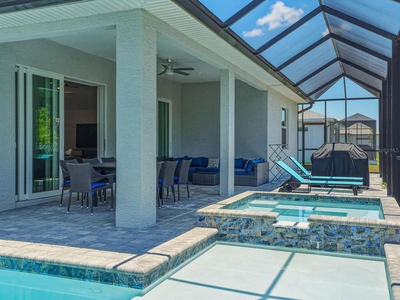 Exterior details and patio area of a home in , Rotonda West (Image 25). Exterior details and patio area of a home in , Rotonda West (Image 25).