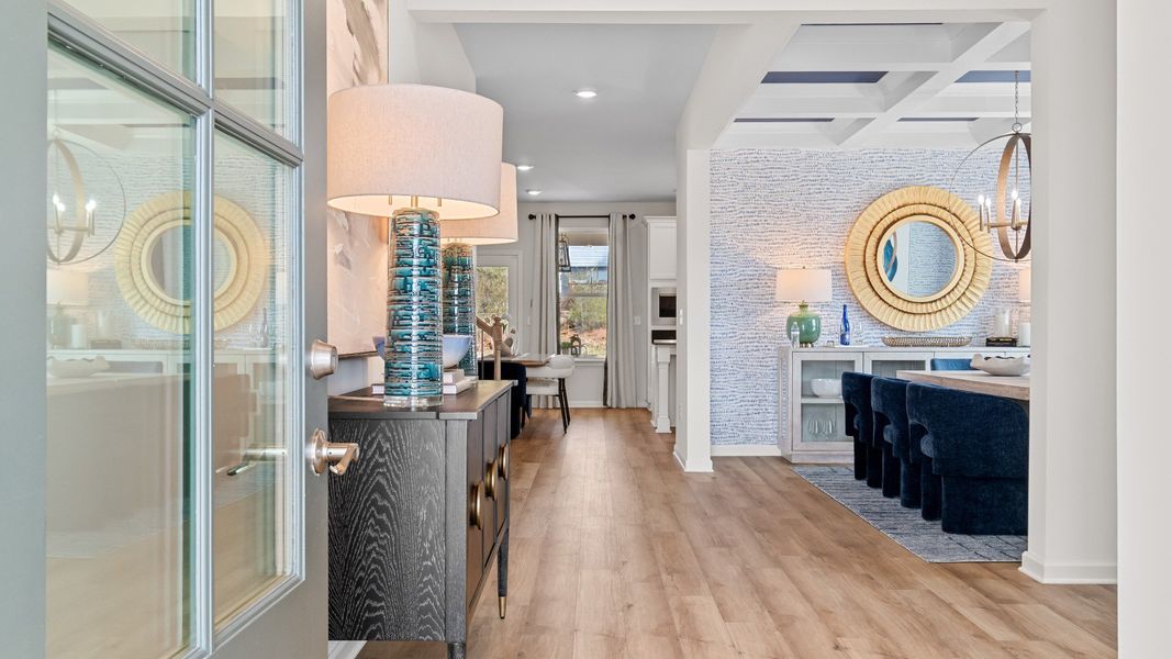 Furnished interior view inside a new home in Bowers Farm, McDonough (Image 6).