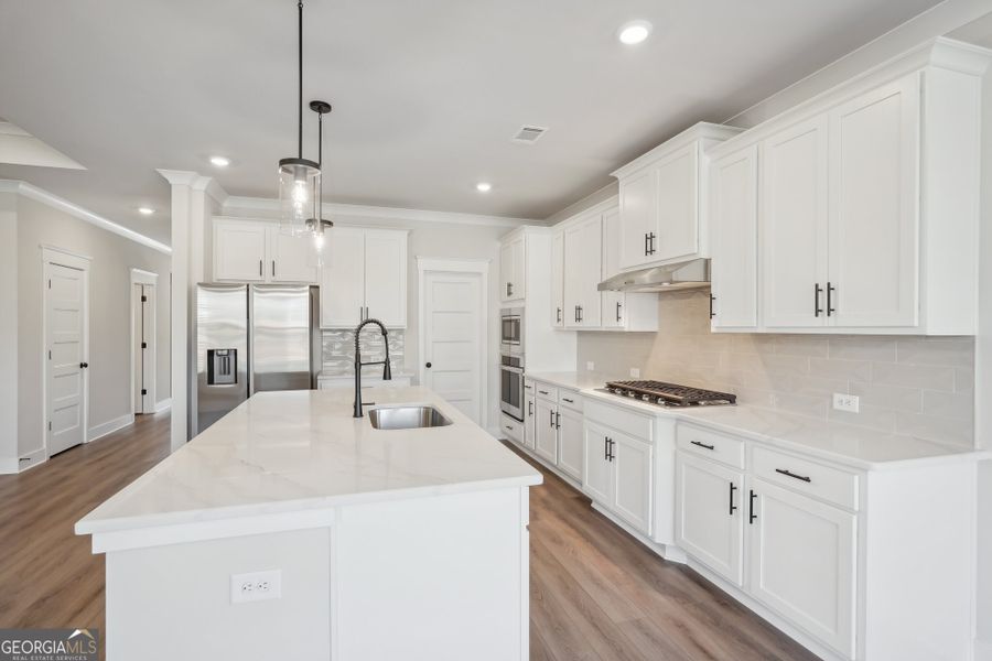 Furnished interior view inside a new home in Summerlin, Winder (Image 7).