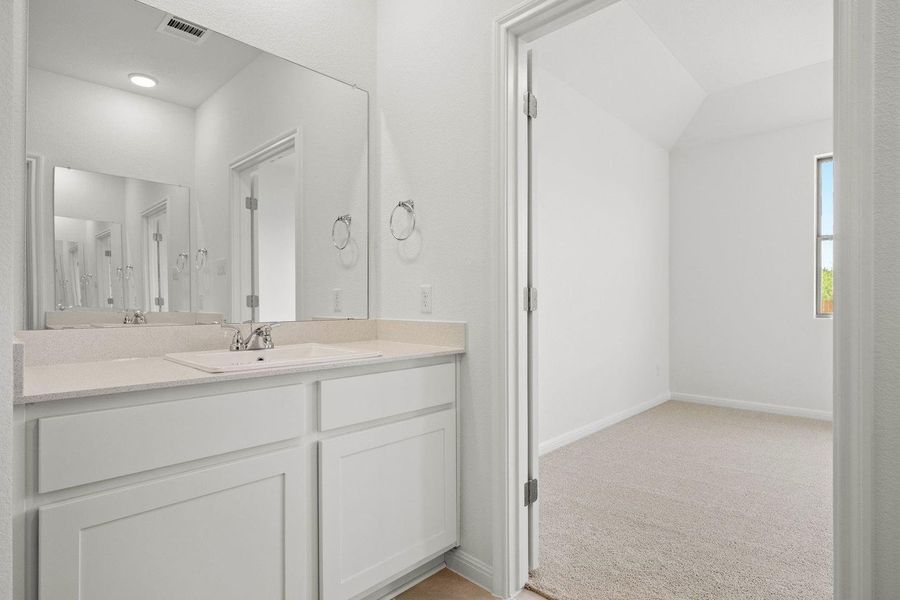 Furnished interior view inside a new home in Trinity Ranch, Elgin (Image 6).