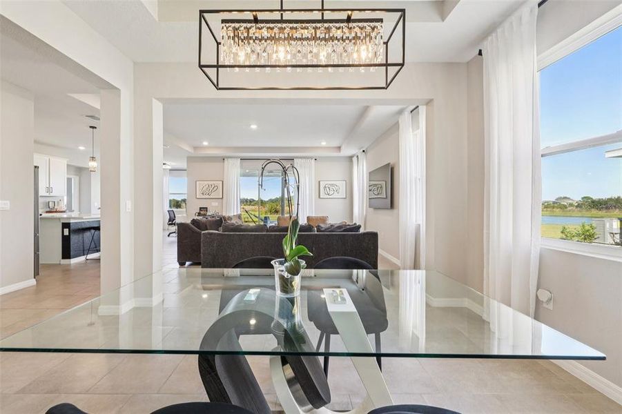 Furnished interior view inside a new home in , San Antonio (Image 14). Furnished interior view inside a new home in , San Antonio (Image 14).