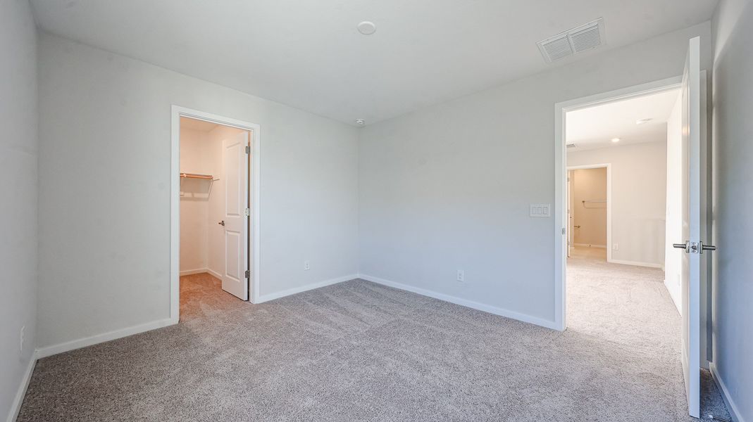 A room with white walls.