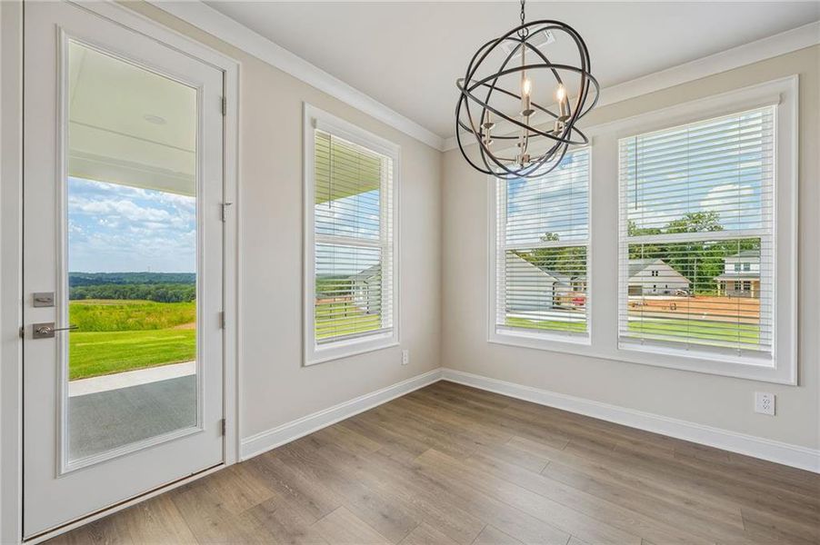 Spacious, unfurnished interior of a new home in River Pointe, Monroe (Image 32).