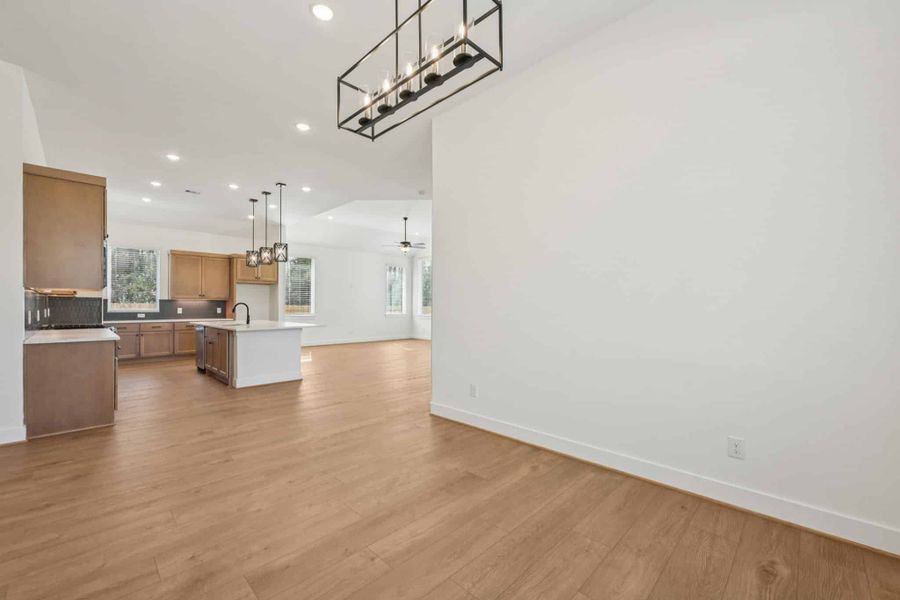 Spacious, unfurnished interior of a new home in The Woodlands Hills, Willis (Image 28).