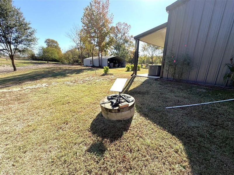 Exterior details and patio area of a home in , Winnsboro (Image 18). Exterior details and patio area of a home in , Winnsboro (Image 18).