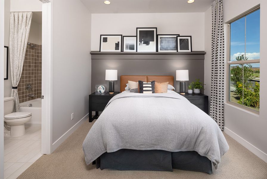 Representative furnished interior of a home built from the Sandpiper by Taylor Morrison in Verdin Odyssey Collection, Phoenix (Image 12).