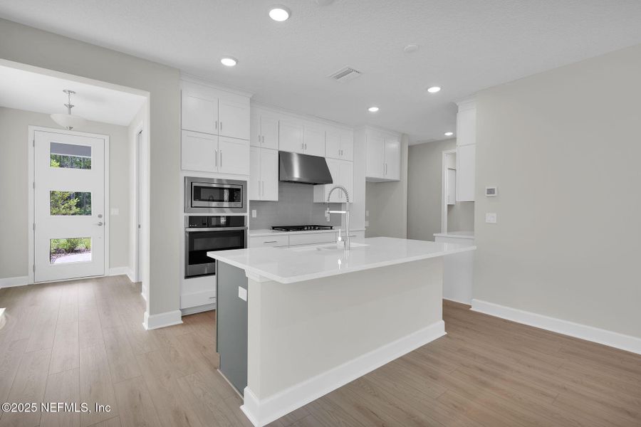 Furnished interior view inside a new home in Reflections at Nocatee, Ponte Vedra (Image 11).