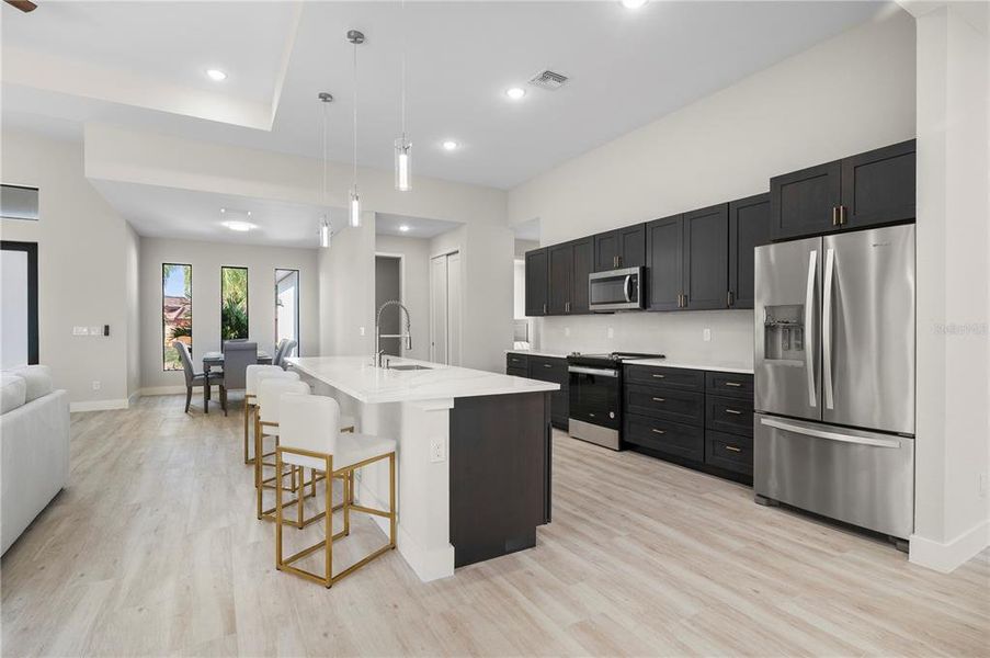 Furnished interior view inside a new home in , Punta Gorda (Image 10).